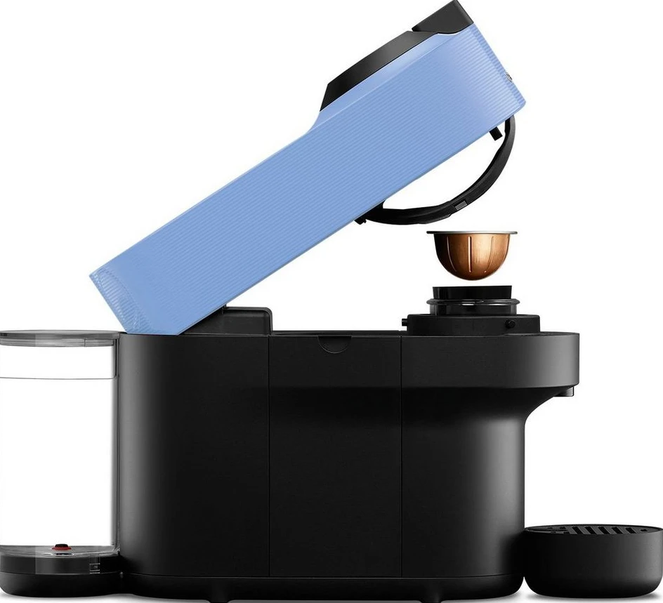 NESPRESSO Kapselmaschine Vertuo Pop ENV90.A, 0.56L, 1260W, Azur