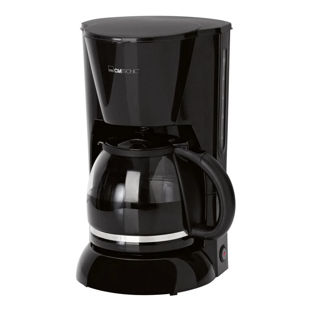 CLATRONIC KA 3473 Kaffeemaschine, Schwarz, 900W, 14 Tassen, Glaskanne