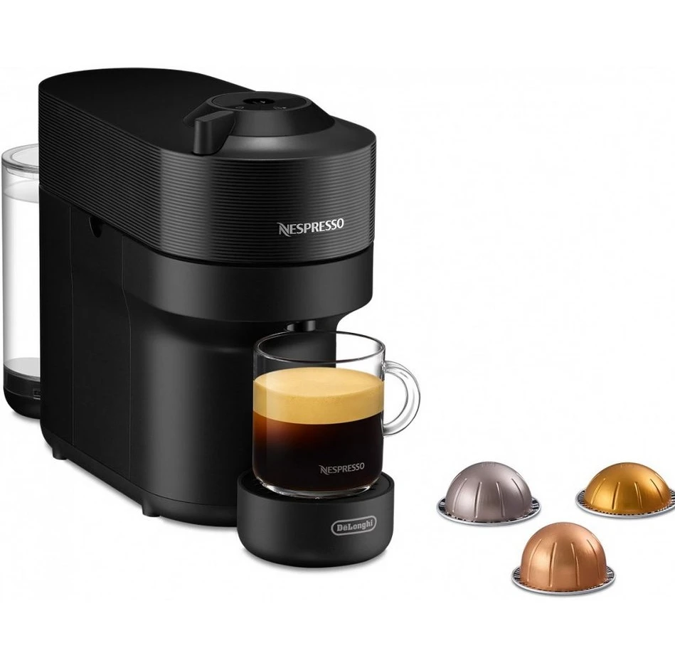 De'Longhi ENV 90.B Nespresso Vertuo Pop, 5 Kaffeevarianten, 500W, Schwarz
