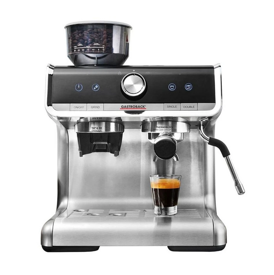 GASTROBACK Siebträgermaschine 42616 Design Espresso Barista Pro