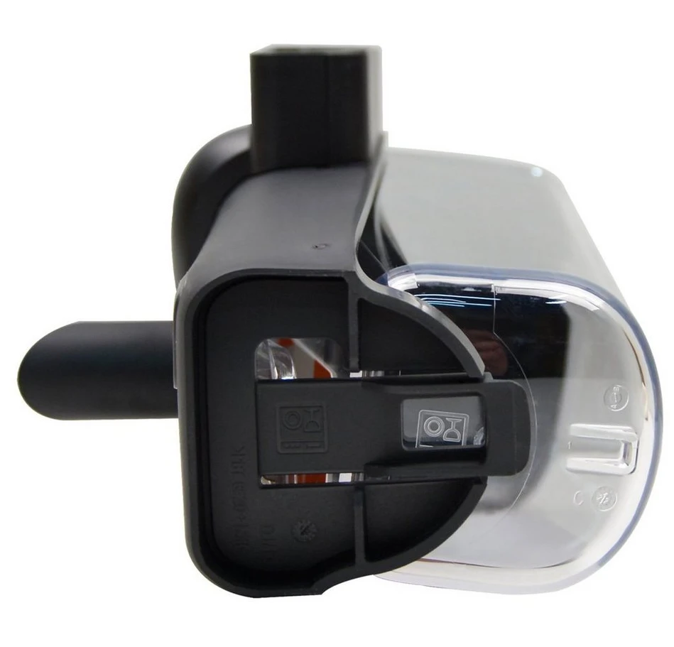 Philips Milchbehälter 421945016211, mit Deckel und Halterung, schwarz