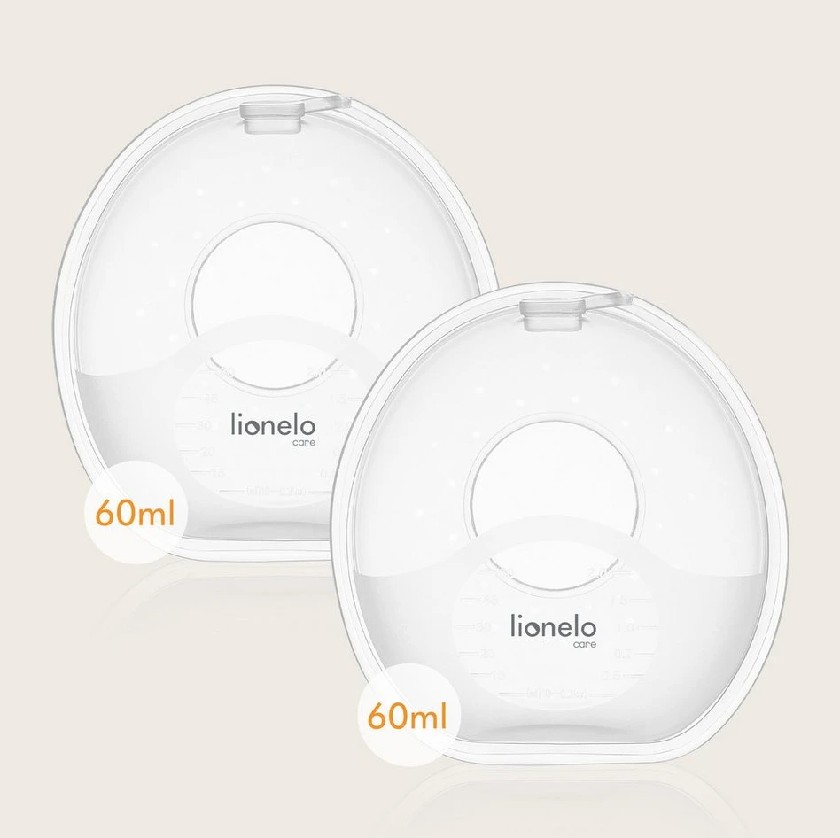 Lionelo Milchbehälter MILKY SIMPLE, 60 ml, schalenförmig, sterilisiertbar