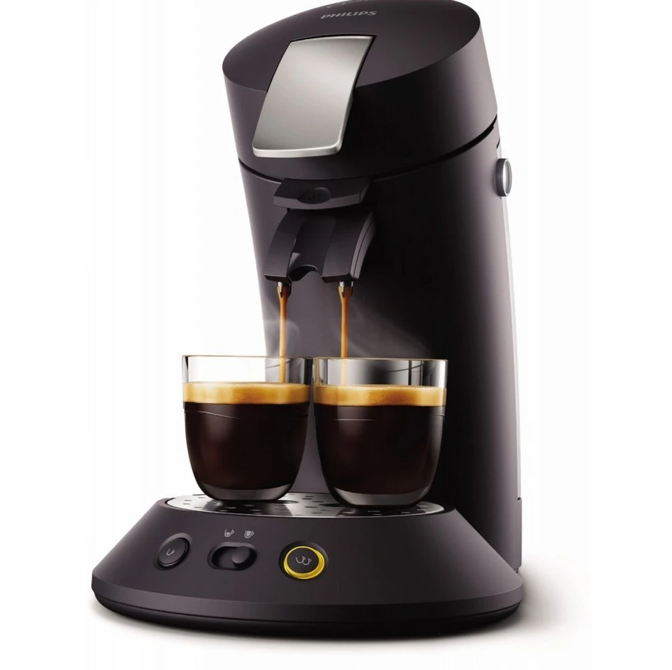 Philips Senseo Kaffeepadmaschine, 0.7L, 2-Tassen-Funktion, Schwarz