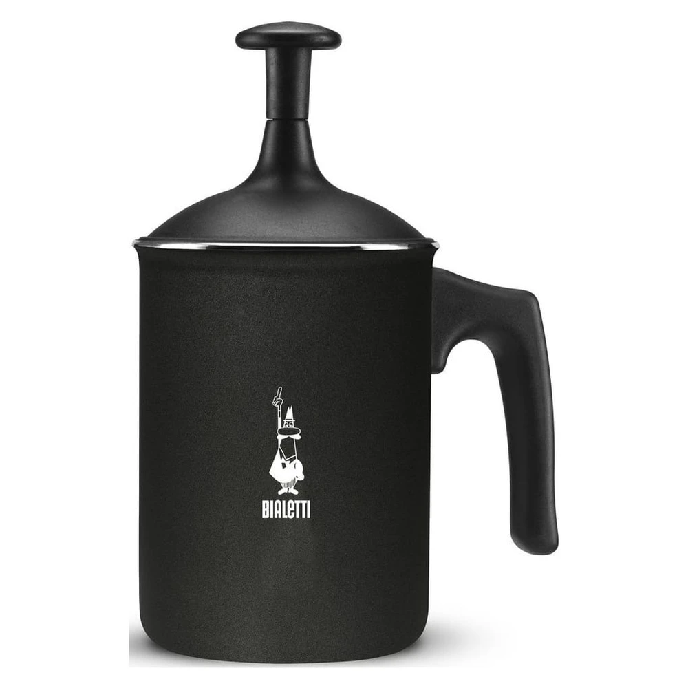 BIALETTI Milchaufschäumer Tuttocrema, 166 ml, manuell, schwarz