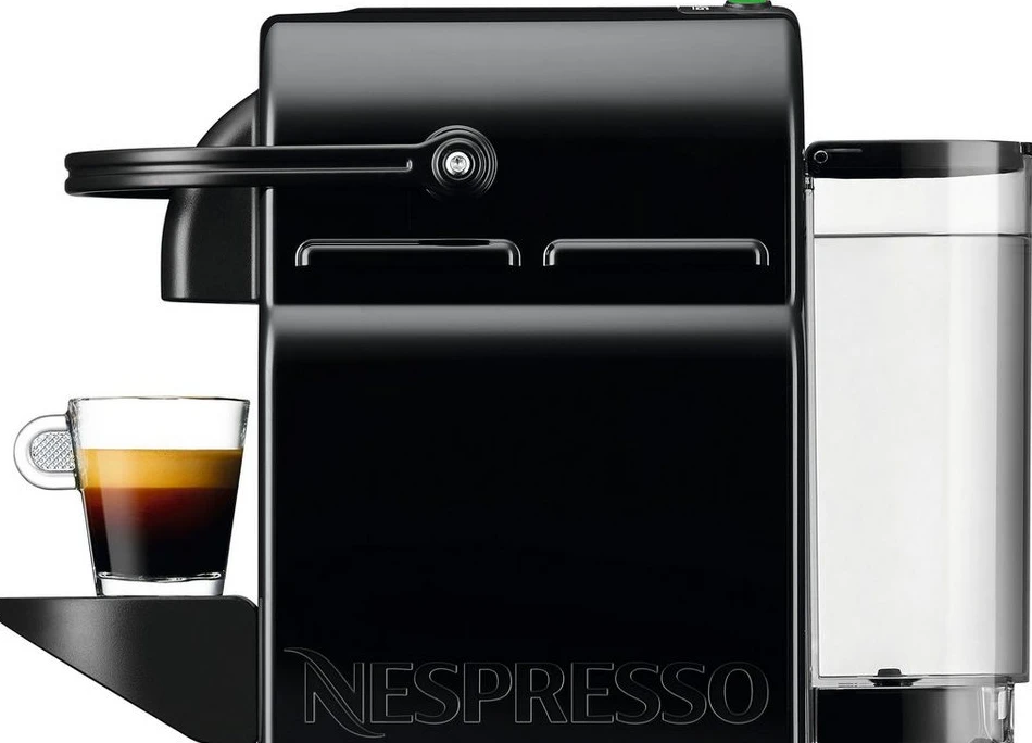 NESPRESSO Kapselmaschine Inissia EN 80.B, 19 bar, 1260W, Schwarz