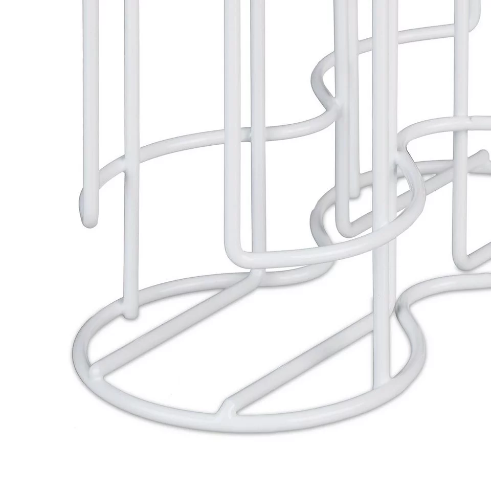 RELAXDAYS Tassimo Kapselhalter für 32 Kapseln, Weiß