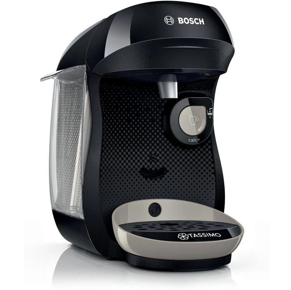 BOSCH Kapselmaschine TASSIMO HAPPY TAS109E, INTELLIBREW™ Technologie, Schwarz