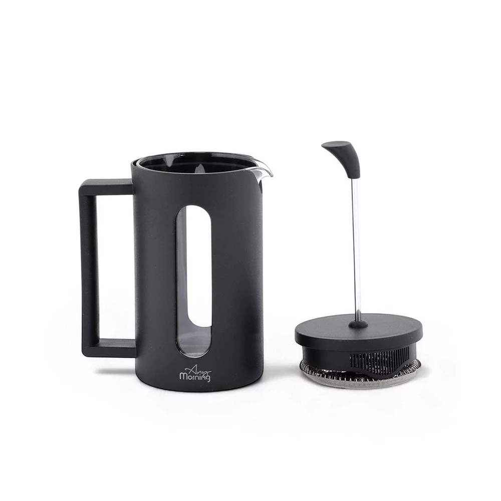ANY MORNING French Press Kanne – Edelstahl-Thermoskanne