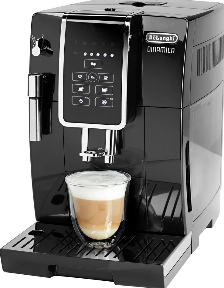 De'Longhi Dinamica ECAM358.15.B Kaffeevollautomat, schwarz