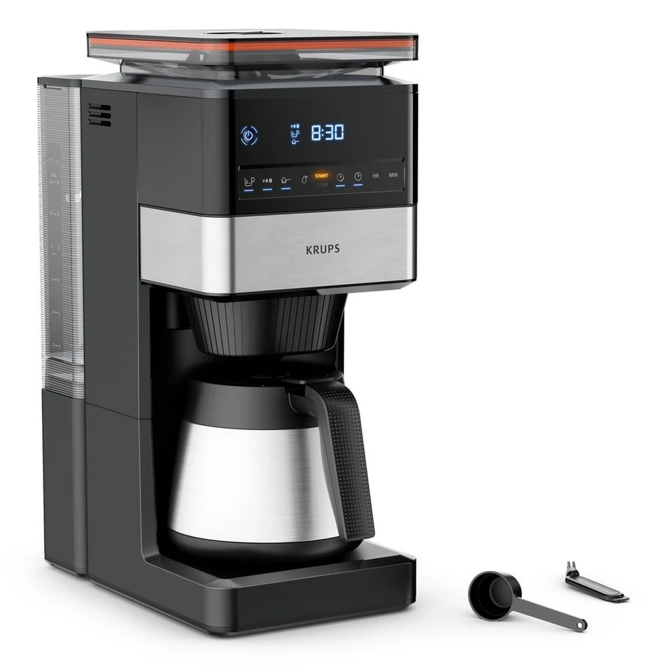 KRUPS Kaffeemaschine mit Mahlwerk KT8428
