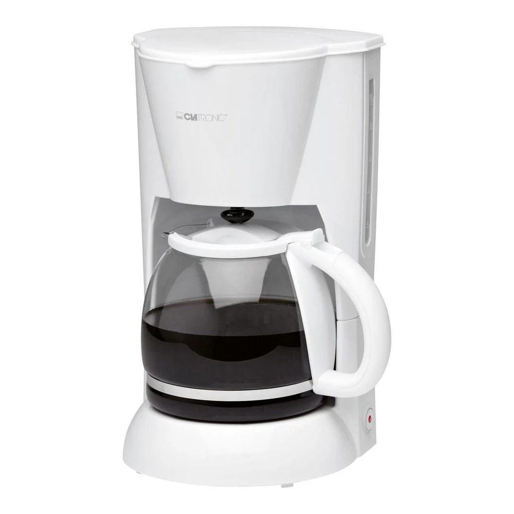 CLATRONIC KA 3473 Kaffeemaschine, 1.5L, 900W, Weiß