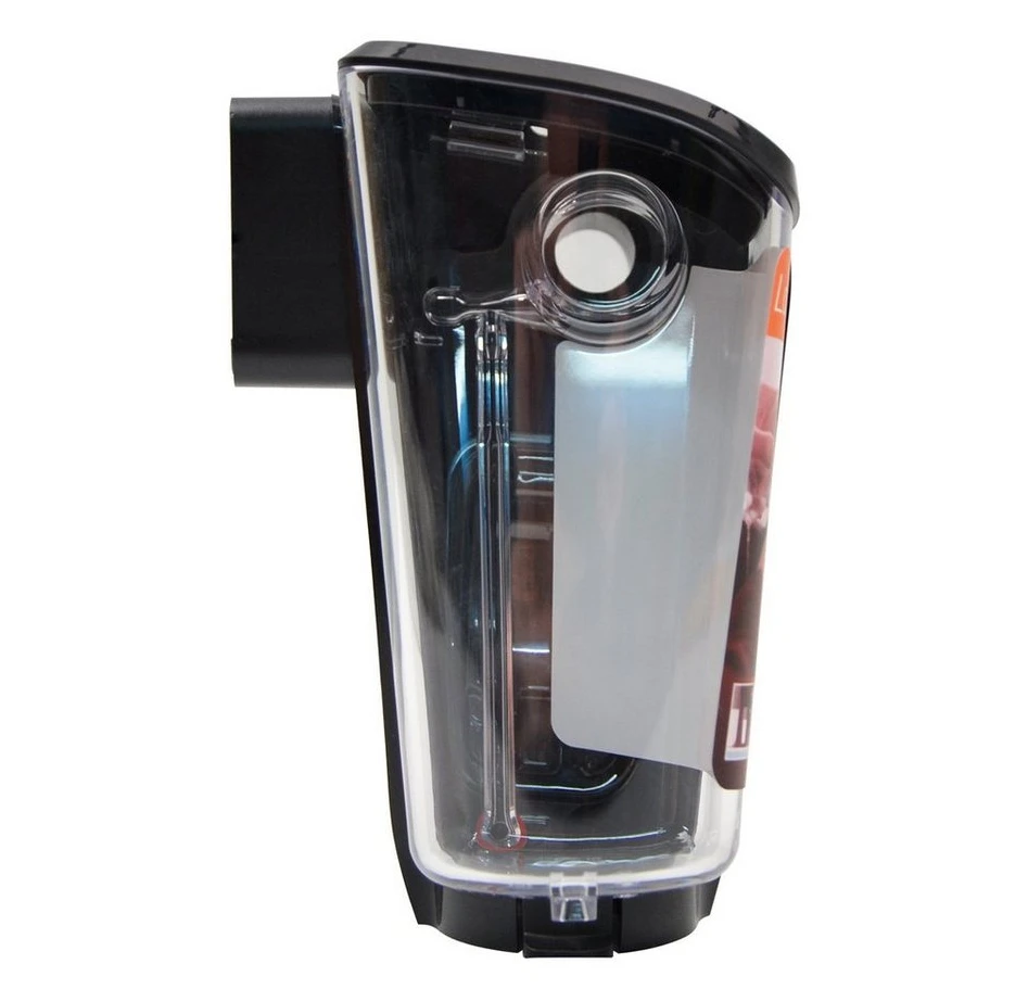 Philips Milchbehälter 421945016211, mit Deckel und Halterung, schwarz