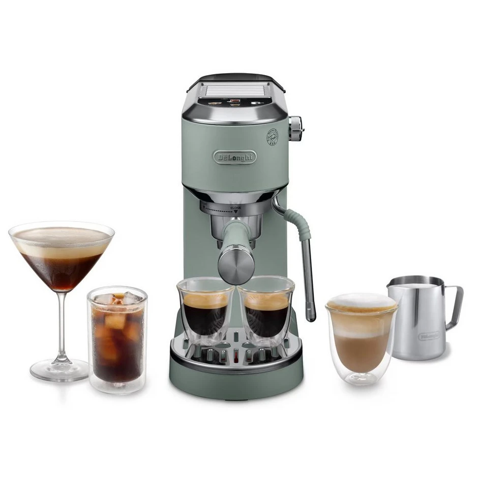 DE'LONGHI Dedica Duo EC890.GR Espressomaschine - Espresso & Cold Brew