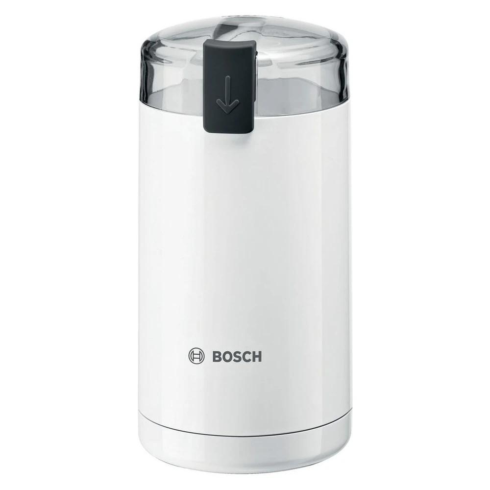 BOSCH Kaffeemühle TSM6A011W, 75g Bohnenbehälter, Edelstahl-Schlagmesser, 180W