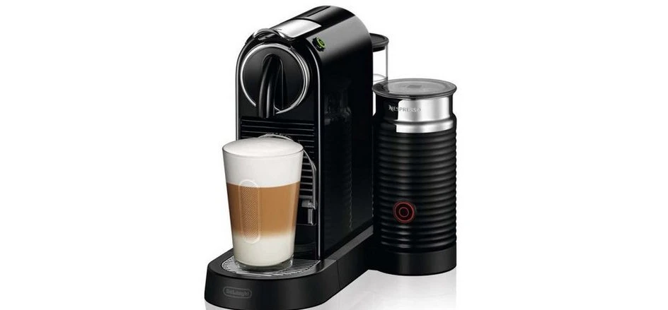 NESPRESSO Kapselmaschine, höhenverstellbar, 1L, 1710W, Schwarz