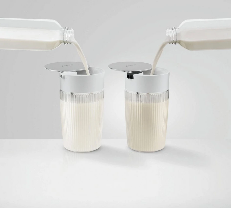 JURA Milchbehälter 24313, Zubehör für Kaffeevollautomaten, 16.3 cm, Glas