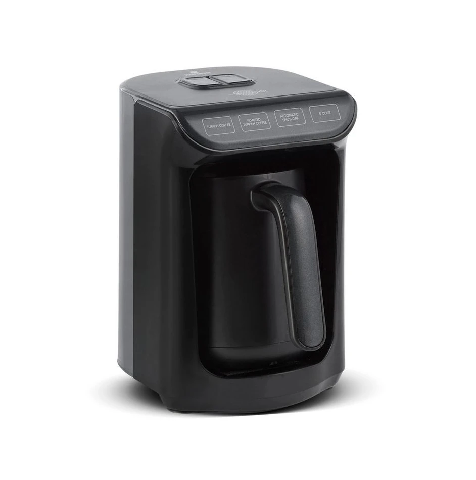 Karaca Hatir Köz Türkische Espressomaschine, Shiny Black