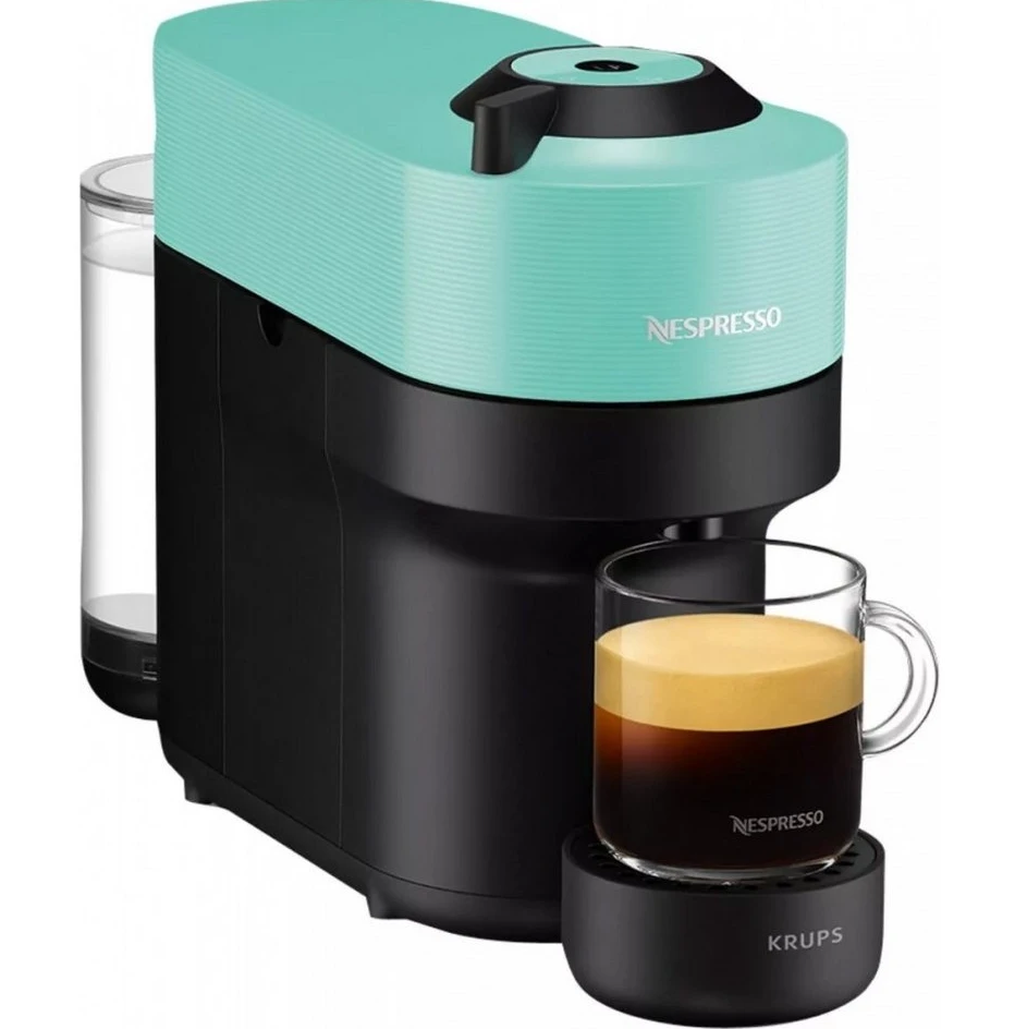 Krups XN9205 Nespresso Vertuo Pop Kapselmaschine, 25cm, Mint