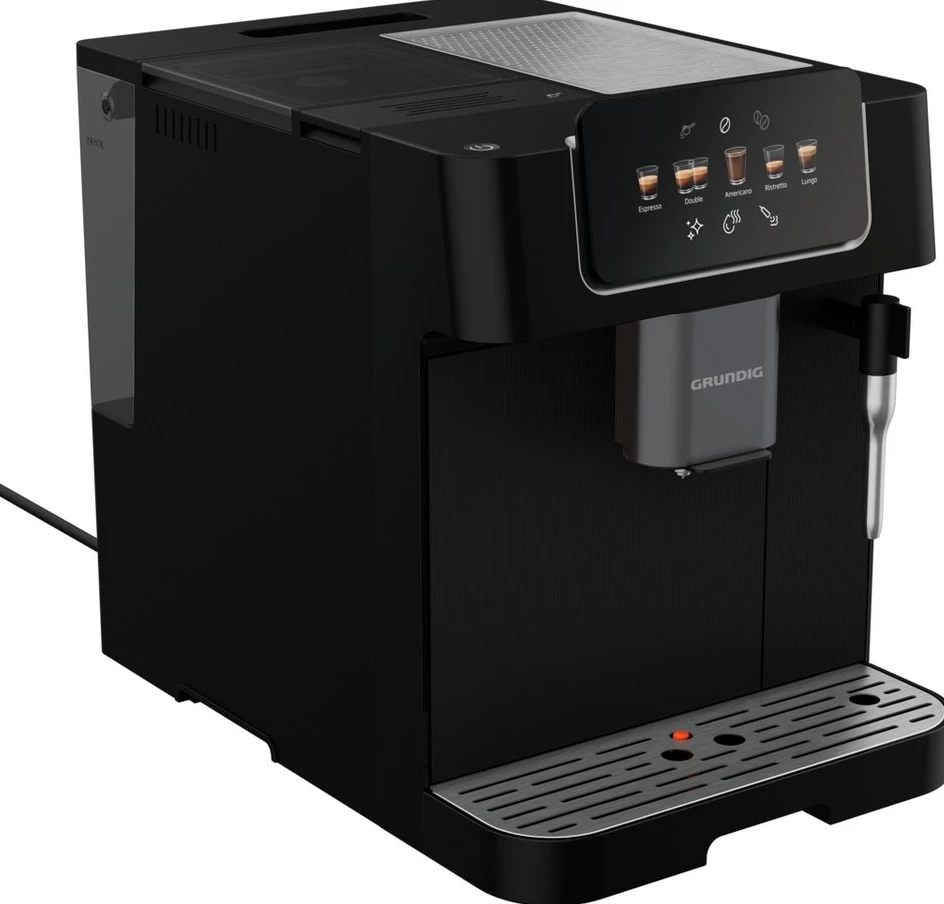 GRUNDIG Kaffeevollautomat KVA 6230 - Schwarz/Edelstahl
