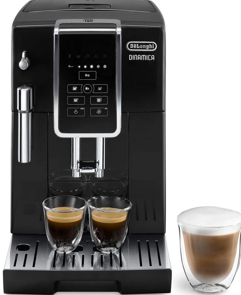 De'Longhi Dinamica ECAM358.15.B Kaffeevollautomat, schwarz