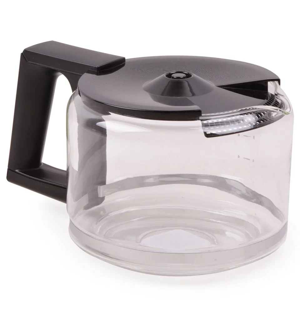 KRUPS Kaffeekanne Ersatzkanne XB900601, 1,25L mit Deckel