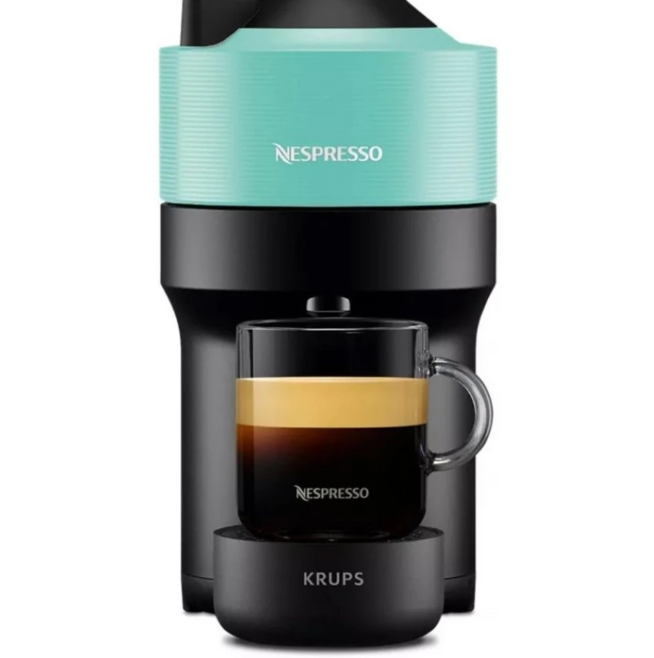 Krups XN9205 Nespresso Vertuo Pop Kapselmaschine, 25cm, Mint