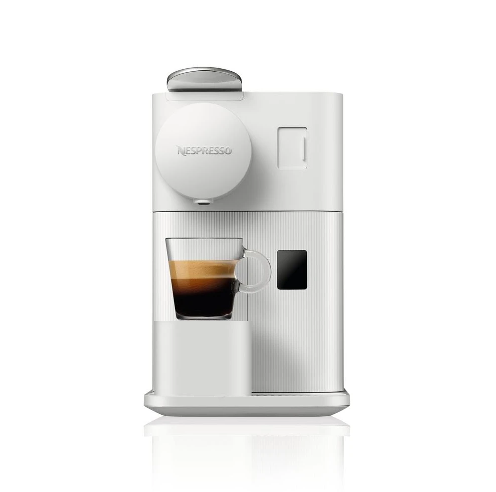 DELONGHI Nespresso Lattissima One EN510.W, 3 Milchrezepte, 19 bar, Weiß