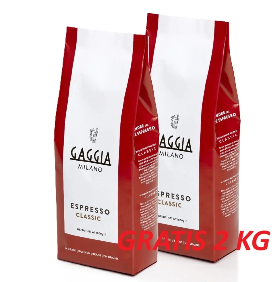 GAGGIA Classic E24 Premium Set RI9481, Messingboiler, Siebträgermaschine, Grau