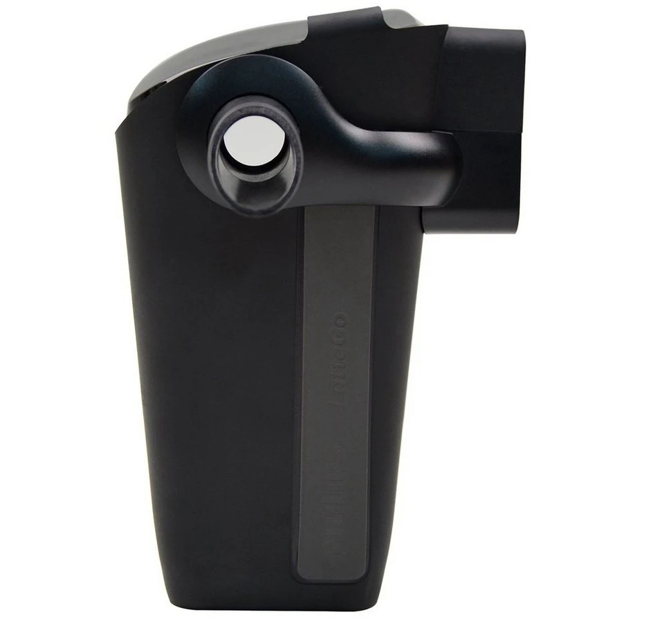 Philips Milchbehälter 421945016211, mit Deckel und Halterung, schwarz