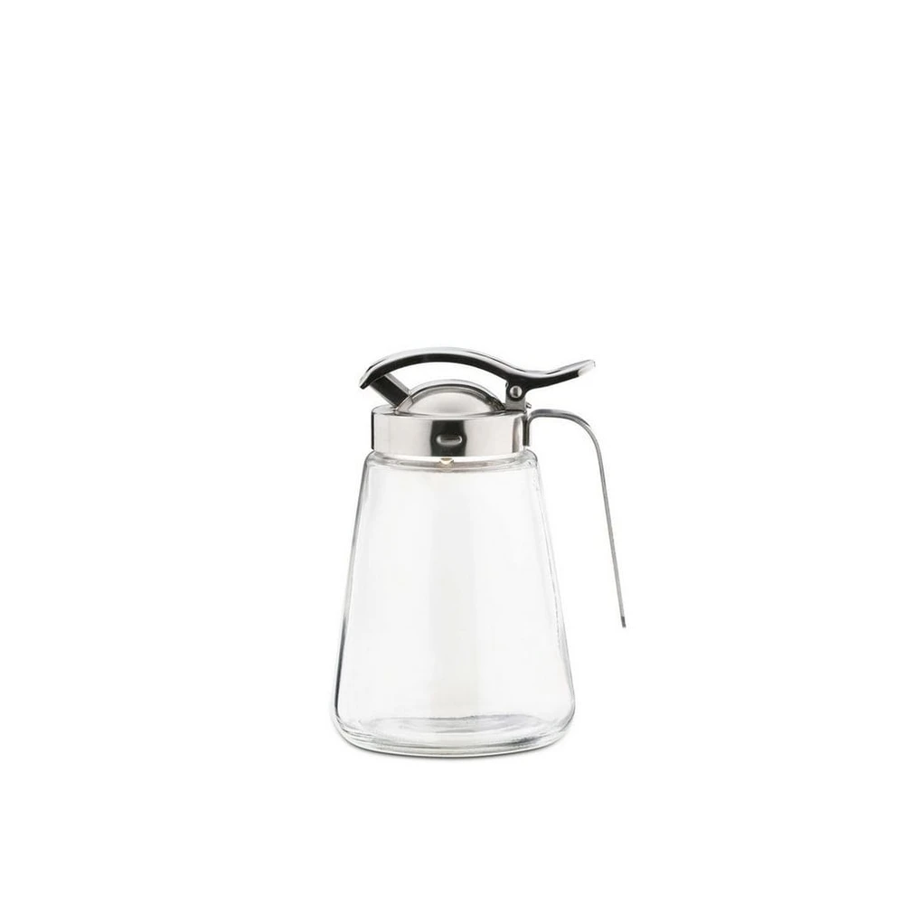 Weis 15046 Honig- und Milchspender, 350ml, Edelstahl und Glas