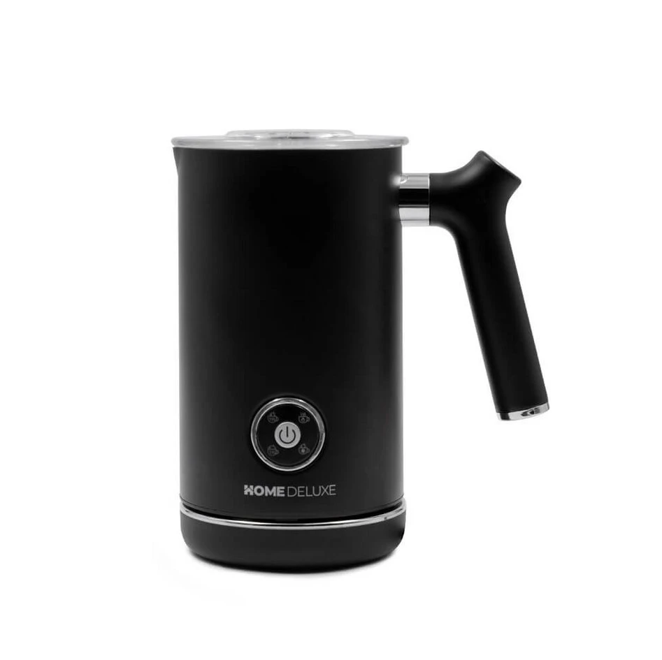 Milchaufschäumer ROYAL - Matt Schwarz, 4 in 1 Funktion