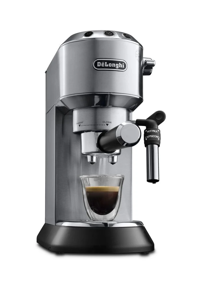 DELONGHI Dedica Style ECKG 6821.M, Espressomaschine & Kaffeemühle, 18 Mahlgrade