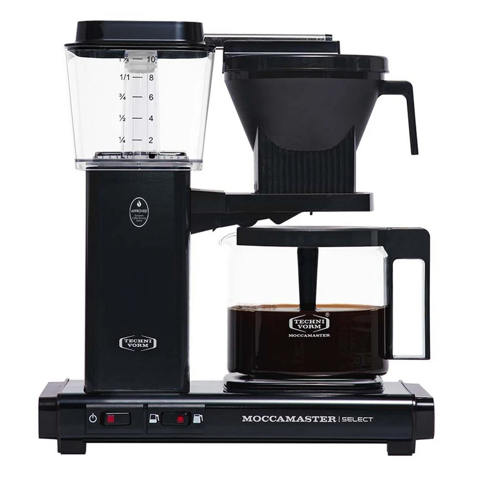 Moccamaster KBG Select Filterkaffeemaschine, 1,25 l, Schwarz