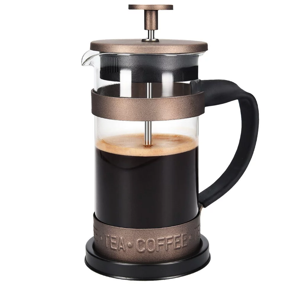 NAVARIS French Press Kanne - Klassisches Design, 350ml