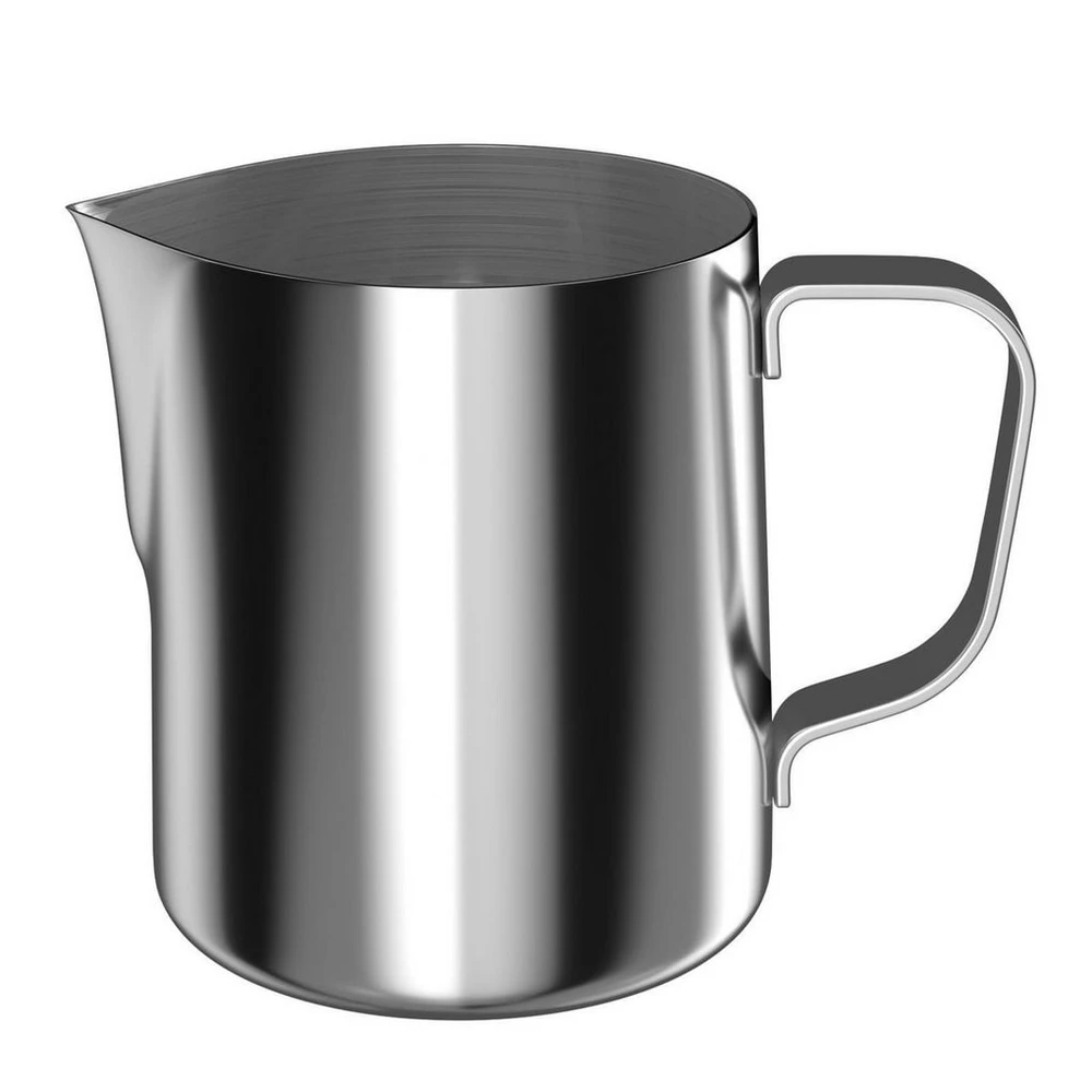 Intirilife Milchkännchen, 350 ml, Edelstahl, Barista Krug
